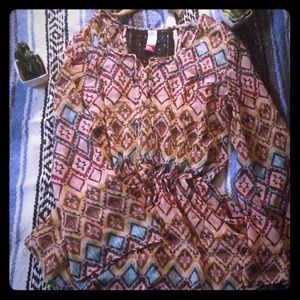 Aztec blouse